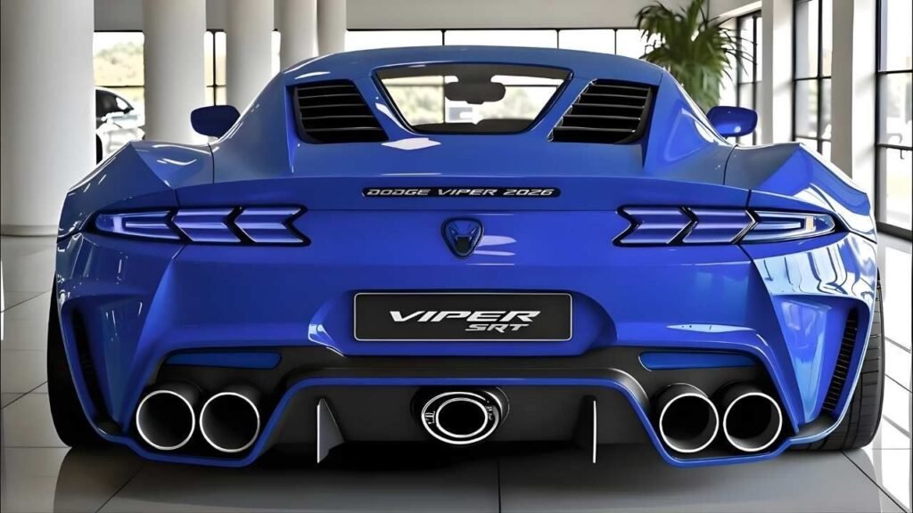 2026 Dodge Viper SRT: Brutal Power Meets Modern Performance