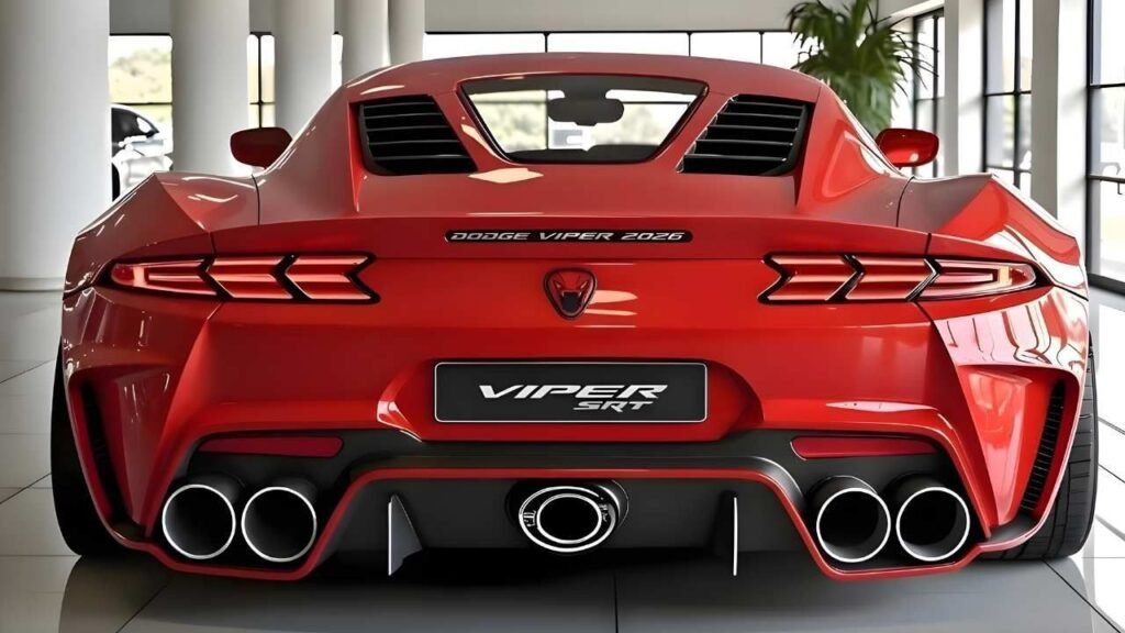 2026 Dodge Viper SRT: V10 Power Meets Modern Supercar Engineering