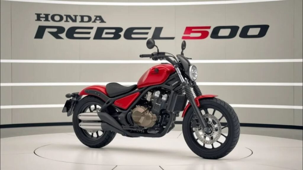 Honda Rebel 500 2026 Launched: Low-Slung Cruiser Style Meets Refined Performance